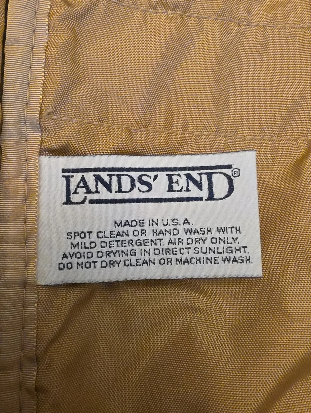 LAND'S END | CANVAS DUFFEL | SQUARE RIGGER TOTE